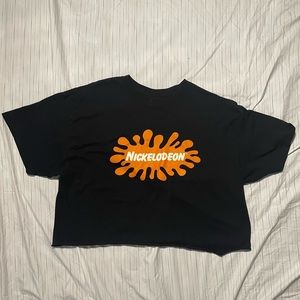 nickelodeon cropped t-shirt (XL)